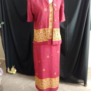 Beautiful 3 Piece Skirt Set